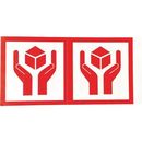 荷札「取扱注意」マーク1シートに4枚入×10シート