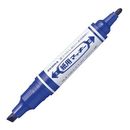 紙用マッキー　太字・細字　青　WYT5-BL