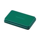 シヤチハタスタンプ台(油性顔料)　中形　緑　HGN-2-G