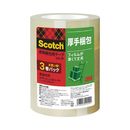 スコッチ　透明梱包用テープ　重量物用　3巻