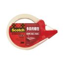 スコッチ　透明梱包用テープ　中・軽量物用　カッター付