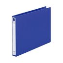 リングファイル　ツイストリング青　B4横　背幅36mm　F875U-8