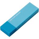 USBメモリ　USB2.0　キャップ式　16GB　暗号化セキュリティ　パスワード自動認証機能　1年保証　ブルー