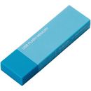 USBメモリ　USB2.0　キャップ式　32GB　暗号化セキュリティ　パスワード自動認証機能　1年保証　ブルー