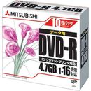 DVD-Rデータ用　16倍速　インクジェットプリンタ対応　10枚P　DHR47JPP10