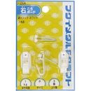 額縁用吊り鉄製Xフック金具　小　3個入　F-0304