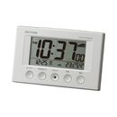 リズム多機能電波時計フィットウエーブスマート　白