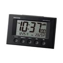 リズム多機能電波時計フィットウエーブスマート　黒