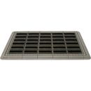 エバックブラシハードマット　600×900　グレー