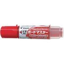 ボードマスター　ホワイトボードマーカー　太字丸芯　赤　WMBM-18BM-R