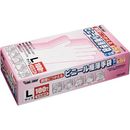 調理用ビニール使いきり手袋　粉無　L　100枚入