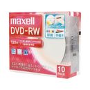 DVD-RW録画用　2倍速　インクジェット対応　10枚P　DW120WPA.10S