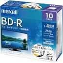 BD-R録画用　25GB　4倍速　10枚P　BRV25WPE.10S