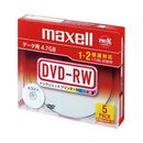 DVD-RWデータ用　2倍速　インクジェットプリンタ対応　5枚P　DRW47PWB.S1P5SA