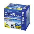 CD-Rデータ用　48倍速　インクジェットプリンタ対応　20枚P　CDR700S.WP.S1P20S