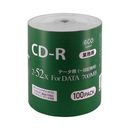 CD-R　データ用　シュリンク　100枚　CR80GP100_BULK