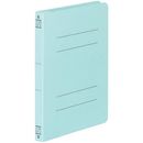 フラットファイルV樹脂とじ具　B6縦　青　10冊　フ-V13B×10