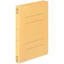 フラットファイルV樹脂とじ具　B6縦　黄　10冊　フ-V13Y×10