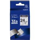 ピータッチ　透明テープ24mm　黒文字　TZe-151
