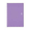 ソフトリングノート(ドット入り罫線)A5　紫