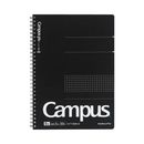 キャンパスツインリング　セミB5　方眼罫カットオフ　ス-T113S5-D
