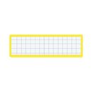 マグネット見出し　カード寸法　19×75mm　黄　マク-402Y