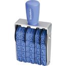 エルゴグリップ　回転ゴム印　欧文日付初号　ゴシック　NFD-0G