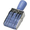 エルゴグリップ　回転ゴム印　欧文日付1号　ゴシック　NFD-1G