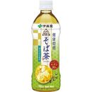 【ノンカフェイン】伝承の健康茶 そば茶 500ml 1箱(24本入)