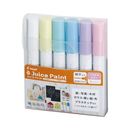 水性マーカー　ジュースペイント　細字　パステル6色セット　SJP-120F-6CP