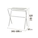 ポーリッシュ　組立式伸縮布団干しX型　PS-07K