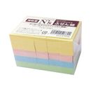 N’s強粘着ふせん　50×15　パステル　25冊入　KNSF-05