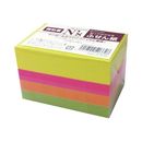 N’s強粘着ふせん　75×50　ネオン　5冊入　KNSF-07