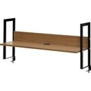 ワーキングデスク上置棚　幅1000用ウォルナット