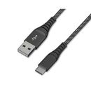 高耐久USB-Cケーブル　1.5m　ブラック