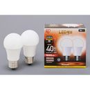 LED電球　E26　広配光40形　電球色　2個入　LDA5L-G-4T52P
