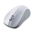 ワイヤレスマウス　Bluetooth　3ボタン　抗菌　静音　軽量　IR　LED　Sサイズ　ホワイト
