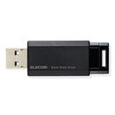 SSD 外付け ポータブル 250GB 小型 ノック式 USB3.2 ブラック PS4/PS4Pro/PS5