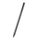アクティブスタイラスペン　タッチペン　極細　2mm　iPad専用　充電式　グレー オートスリープ機能　クリップ付