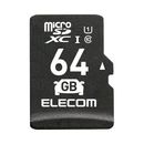 マイクロSDカード microSDXC 64GB Class10 UHS-I カーナビ対応 防水(IPX7)