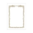 ミニ賞状用紙　B6判　横書用　10P