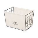 ワイヤーバスケット　アイボリー(UNO)