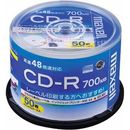 CD-Rデータ用　48倍速　インクジェットプリンタ対応　50枚SP　CDR700S.WP.50SP