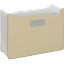 ドキュメントスタンドA4ヨコ13ポケット　クリーム　FB-2380-52