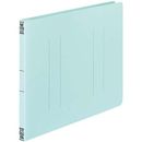 フラットファイルV樹脂とじ具　A4横　青　10冊　フ-V15B×10