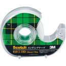 スコッチ　メンディングテープ　小巻　カッター付　810-1-18D