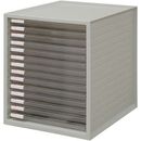 超浅型レターケース14段　ホワイト　LCE-14S(245963)