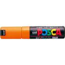 水性マーカー　ポスカ　太字　橙　PC8K.4