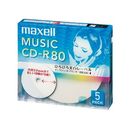 CD-R音楽用　80分　5枚P