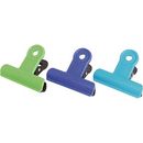 プラ目玉クリップ　緑青紫　3個入　POPC-01P-TGBV